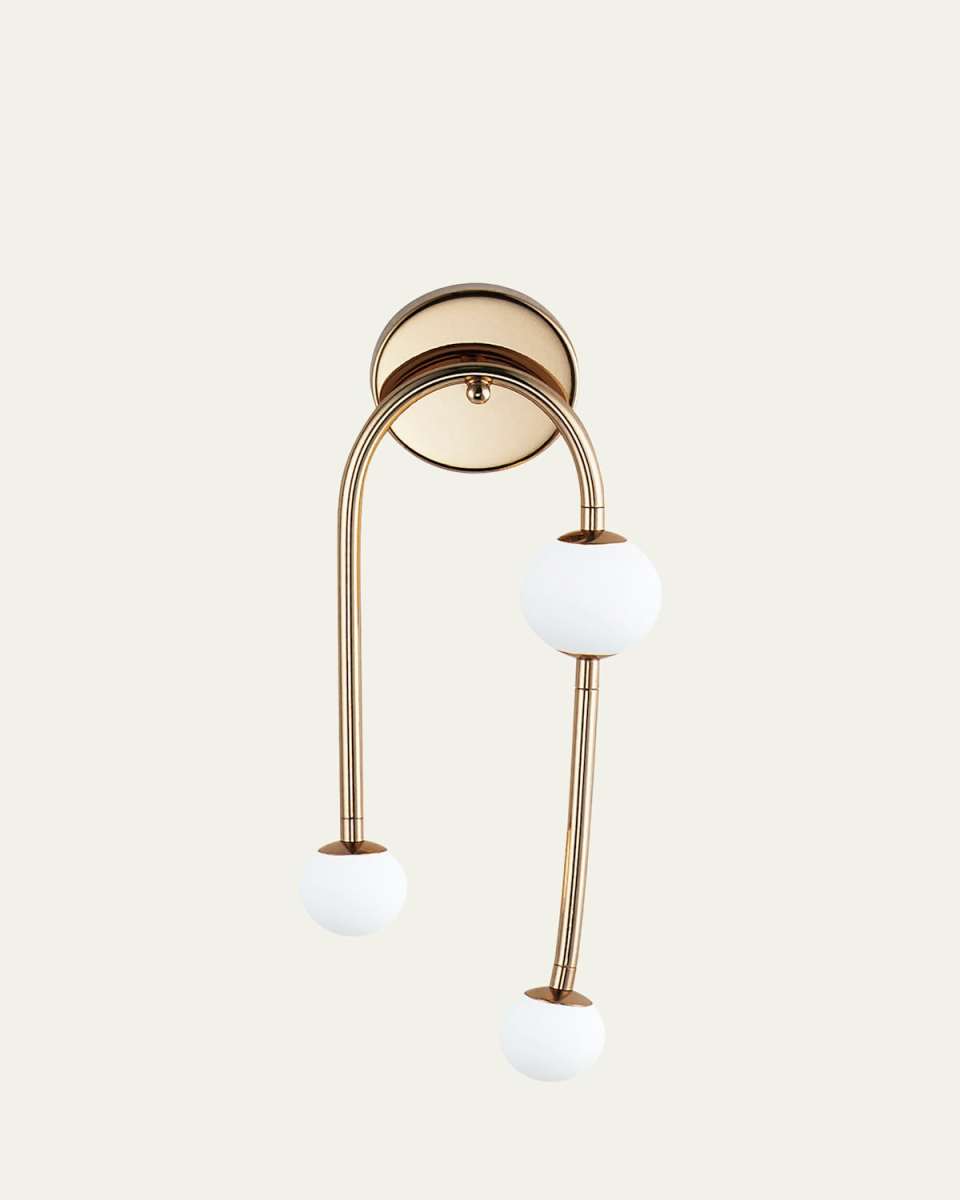 Nina Magon Design from Studio M Alina 3-Light Wall Sconce